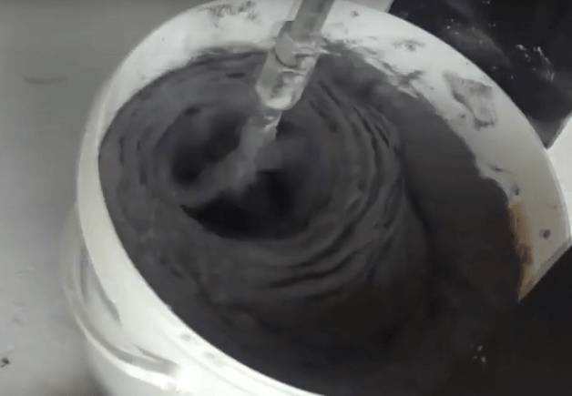 Перемешивание штукатурки